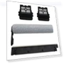 Replacement Brush and Filter Set — Vacuum Attachments, Robot Sweeping Accessories