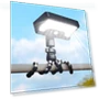 Solar Outdoor Light with Motion Sensor and Flexible Tripod — Outdoor Security & Flood Lighting, YC Direct