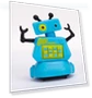 Cute Little Desktop Smart Robot for Line Patrol with Automatic Drawing — Interactive Figures & Robots, XINGE TOY