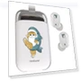 True Wireless Earbuds (Shark Cat Design) — In-Ear Headphones, HAYAO