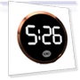 LED Dashboard Clock — Clock, risenprec