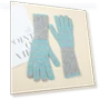 Retro Striped Touchscreen Knit Gloves — Glove Liners, Yiran bag