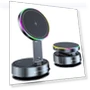 Wireless Charging Car Phone Holder with Cooling Fan — Dashboard Installation Kits, Meiteai-All