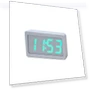 Color Changing Electronic Alarm Clock — Alarms & Clocks, Window glass film