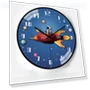 Creative Space Automatic Radio Wall Clock with Timer — Clocks, Window glass film