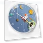 Creative Space Automatic Time Radio Clock — Clocks, Window glass film