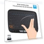 Mini Wireless Keyboard with Touch Panel — Keyboards, Zeblaze