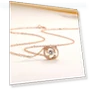 Smart Double Heart Ring Necklace — Smart Jewelry, All-match jewelry