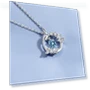 Smart Necklace with Moissanite Pendant — Smart Jewelry, Wipon
