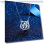 Smart Women's Necklace with 1 Carat Moissanite Simulation — Smart Jewelry, Wipon