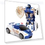 Transforming Robot Car Toy — Interactive Figures & Robots, Temperament