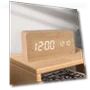 Digital Radio Wave Wooden Electronic Clock — Alarms & Clocks, Fashionable bags