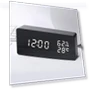 Digital Wooden Clock — Clocks, Fashionable bags
