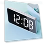 Radio-Controlled Digital Alarm Clock — Alarms & Clocks, Fashionable bags