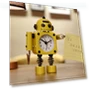 Silent Digital Display Metal Robot Glow Alarm Clock — Alarms & Clocks, Fashionable bags