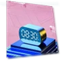 Singing Bluetooth Alarm Clock with Audio and Glow Light — Alarm, Fashionable bags