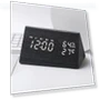 Smart Radio Clock with Automatic Temperature and Humidity Display — Alarms & Clocks, Fashionable bags