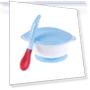 Suction Bowl and Spoon Set for Baby Feeding — Kids' Utensils, outgoing