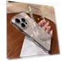Transparent Acrylic Phone Case with AI Camera Button — Phone Accessories, BC Electrical Appliances