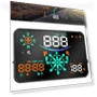 Universal GPS Navigation Smart Speed Water Temperature Car Safety Head-Up Display — Navigation & GPS Accessories, RuJia Home Decor