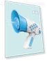 Portable Megaphone Speaker with Siren and Voice Changer — Noisemakers