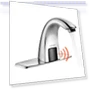 Touchless Bathroom Sink Faucet — Hands-Free Faucets, VEVOR